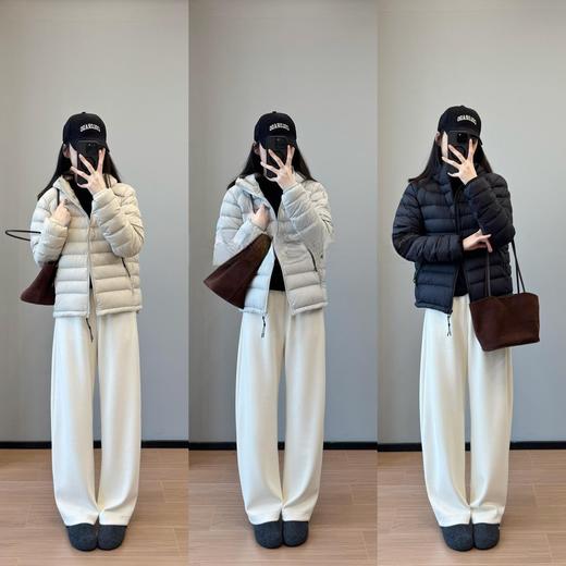 气质小暖炉~鸟家同款！2025三星安心95鸭绒轻盈保暖排骨羽绒服女款！ 商品图0