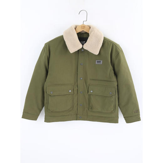 【云粉节】【95折】6楼卡特CAT秋冬短款羽绒服墨绿色CO3DWW49221C93，吊牌价1598，现价1518 商品图0