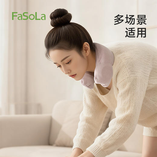 FaSoLau型注水热水袋颈椎热敷专用暖水袋暖肩颈u型热敷袋舒颈热水袋 商品图7