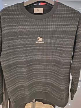 决色加绒卫衣86020