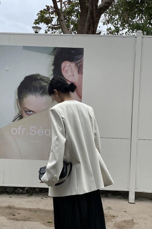 ESTELLICA 优雅气质之选无领西装外套 20700 商品图7