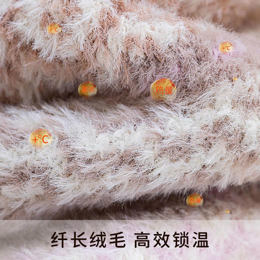 毛茸茸的珊瑚绒中筒袜子，超柔软，超级暖，可以穿着睡觉的袜子 商品图3