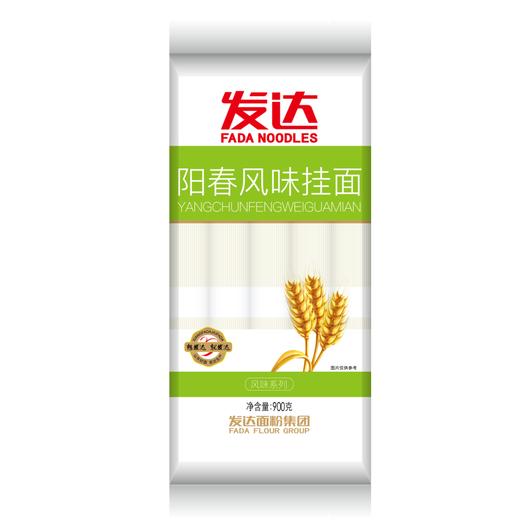 发达香菇风味挂面/阳春风味挂面 900g/袋 商品图1
