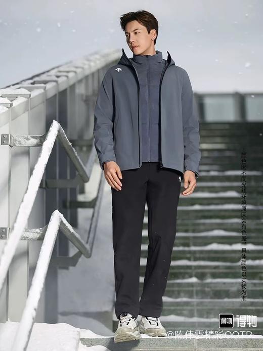 陈伟霆同款】 TRAINING系列 综训训练运动健身男士梭织加绒加厚运动软壳长裤！！ 商品图2
