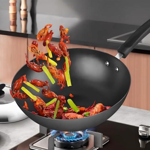 苏泊尔32cm铸铁真不锈炒锅·古铸系列/FC32V3 商品图0