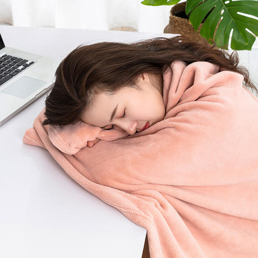 罗莱 TG 超柔A类牛奶绒盖毯 商品图0