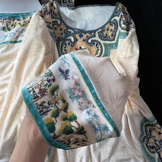 【钻石绒复古銮金家居服】2025女秋冬新款加厚长袖长裤套装家居服女 商品图3