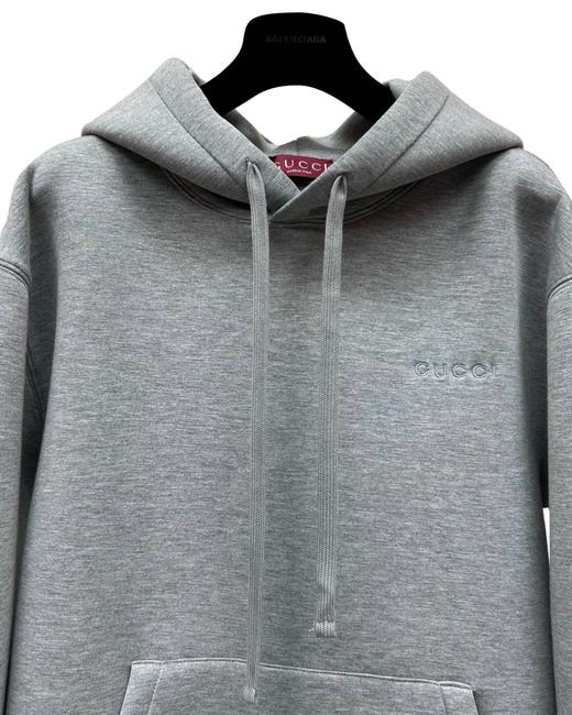 中性款刺绣空气棉连帽卫衣hu012 商品图2