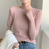 「6色可选！半高领打底衫」秋冬新款修身洋气秋冬新款内搭长袖秋衣上衣 商品缩略图1