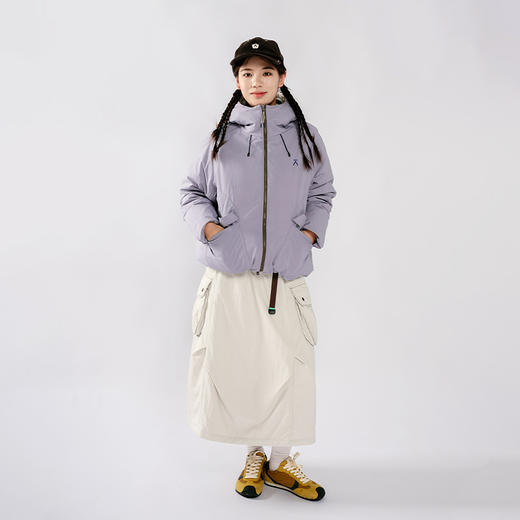 【品牌特惠】ACMEITEM爱棵米鹅绒连帽羽绒服GAG3110498G 商品图1