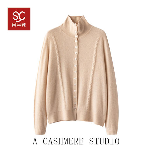 MENG·Baby Cashmere【头等舱】100小山羊绒高领显瘦羊绒衫 商品图4