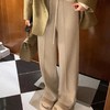 伊泺杉人字纹羊毛阔腿裤 ，人字纹、中线设计，更显瘦、更时髦【3-5天发货】 商品缩略图12