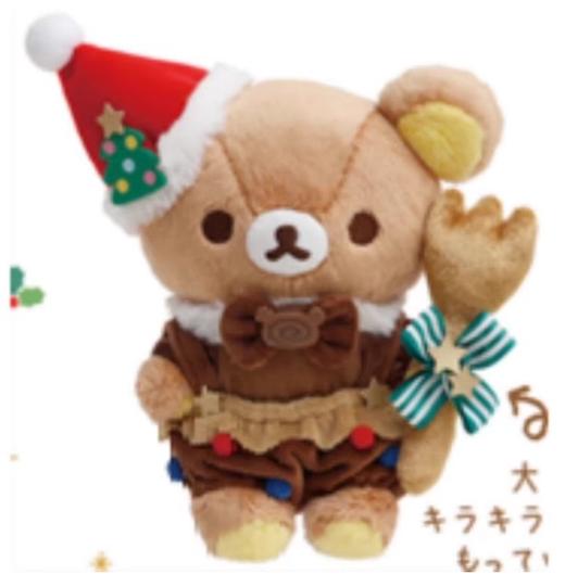 轻松熊 节日蛋糕 毛绒挂件 商品图0