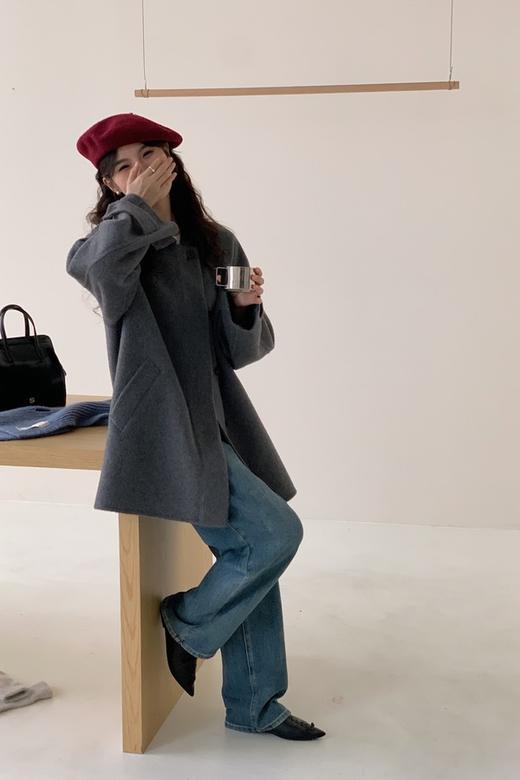 Le Malene 高级感知性优雅呢子羊毛大衣 21098 商品图4