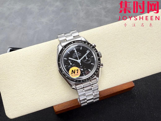 N1欧米茄超霸计时系列 超霸月球表 第四代超霸 黑盘超霸 定制透底Cal.3861手动上链机械机芯 男士腕表 表径42mm 商品图8