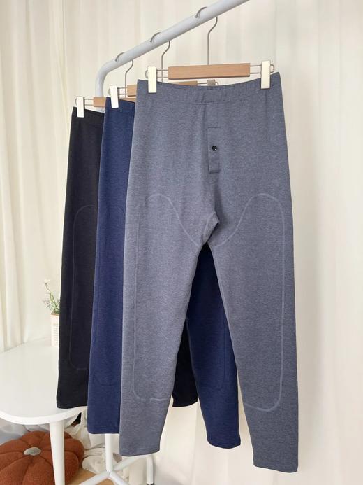 【双重磨毛 亲肤软糯 绵羊毛蚕丝贴片】加绒加厚无束缚保暖裤（男款W4038/女款W4039） 商品图1