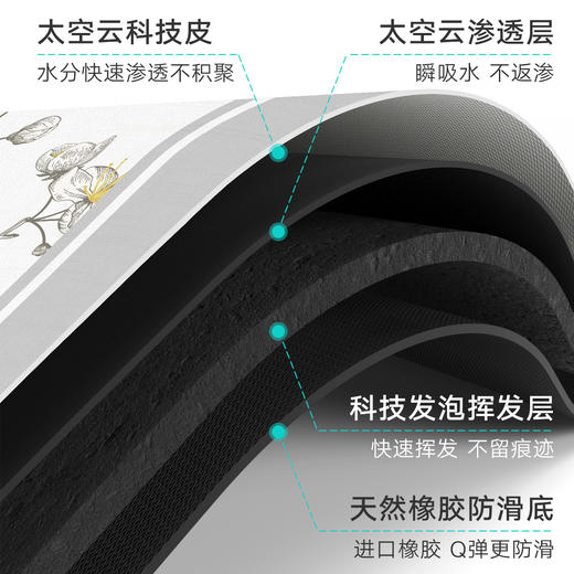 【大江】浴室科技垫  瞬吸防滑 全新黑科技 吸水防滑不发霉   脚感如云 一冲即净    商品图10
