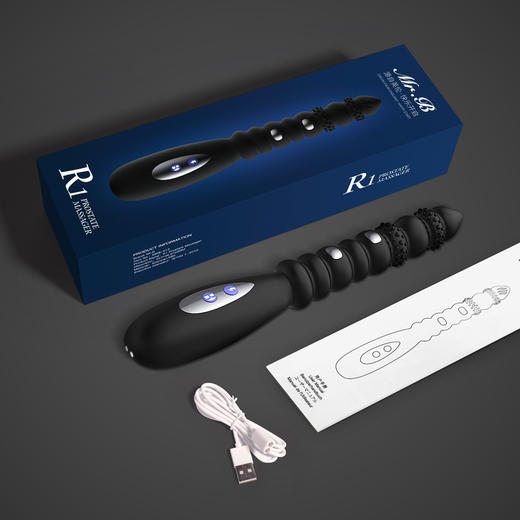 【男用器具】wowyes欧亚思 R1九龙鞭男女通用后庭自慰 商品图5