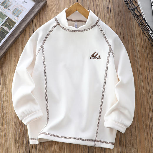 110-170膨体德绒保暖时尚拼接立领打底 马甲搭档 商品图1