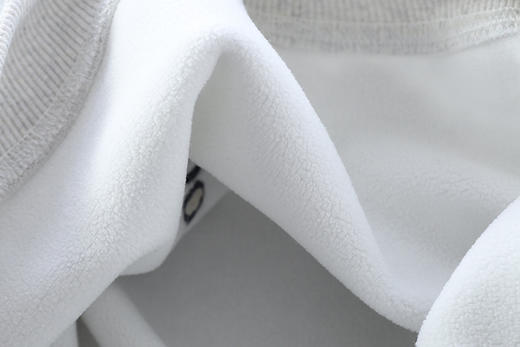 110-170 厚实保暖一体奥利绒重工刺绣字母卫衣 商品图8