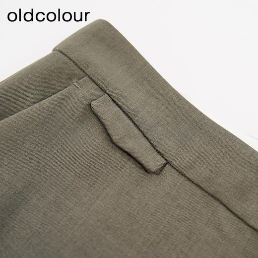 oldcolour欧珂商场同款时尚纯色宽松休闲长裤女Q130707A1 商品图2