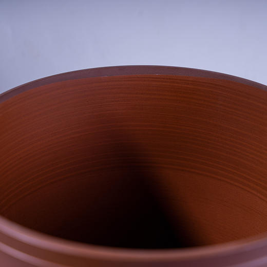 建水紫陶存茶罐 高密度 高目数 可存1提357克或200克茶饼 商品图2