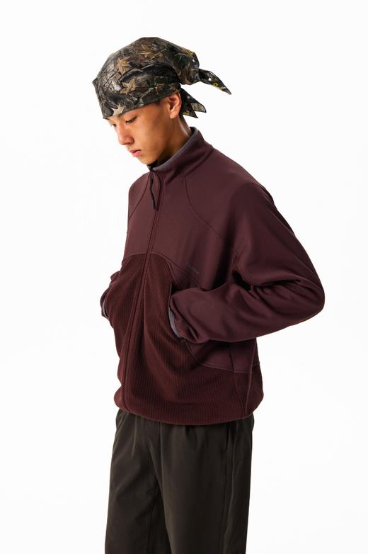 CryingCenter 立领拼接抓绒夹克宽松外套 男女款 哭喊中心 商品图4