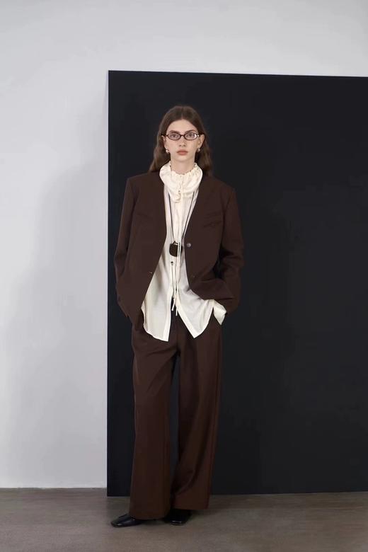 LNNNS 极简设计感咖色西装外套 20763 商品图4