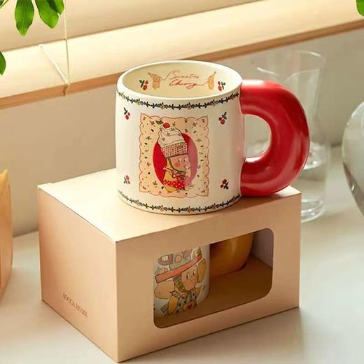 4楼Eubelle欧蓓 川岛屋星星人联名马克杯陶瓷杯咖啡杯550ml 活动价：53元 商品图2