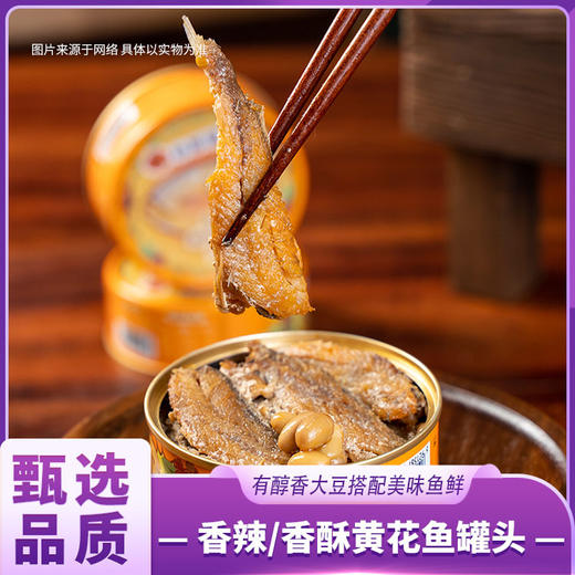 林家铺子 香辣/香酥黄花鱼罐头 商品图0