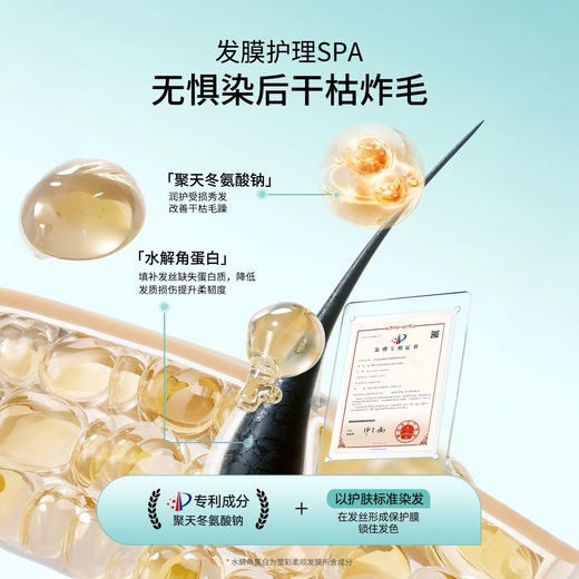 NEBE 免漂易上色染发膏/固色洗发水 温和不伤发 商品图3