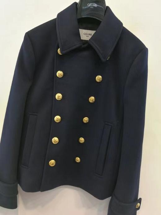 女款双排扣短款大衣la008 商品图2