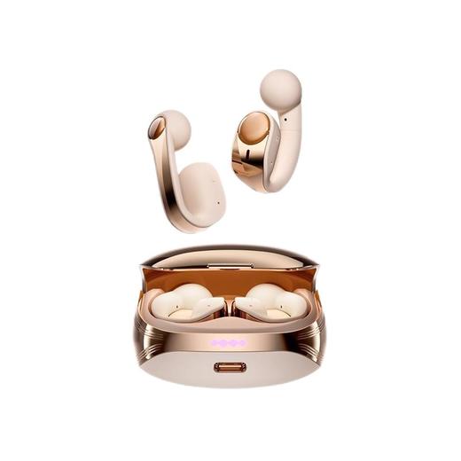 索爱夹耳气传导蓝牙耳机 GK12鎏金粉 商品图4