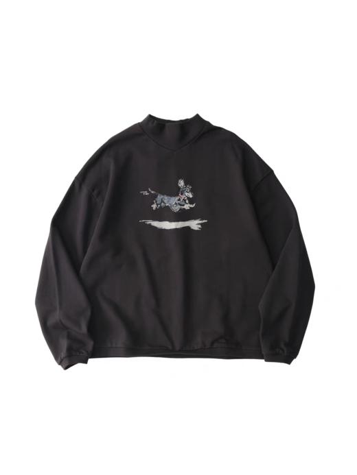 LIVINGTOWN/LT飞驰小狗V领卫衣 商品图0