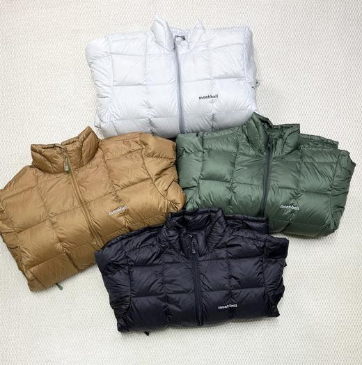 毒家！美山正品单。 威海贸易公司出日本剩余！！轻暖黑科技」mont·bell 800蓬90绒收纳羽绒服 商品图1