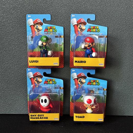 JAKKS 超级马里奥 2.5英寸 可动公仔 商品图0
