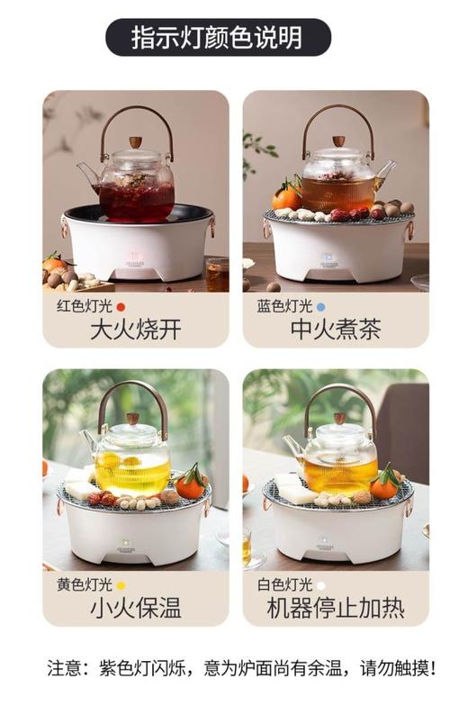 大宇(DAEWOO)电陶多功能家用围炉煮茶器 DY--WL08 商品图6
