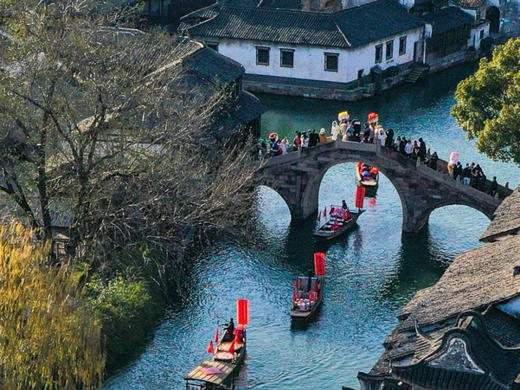 南宋风雅里的江南新春！【寒假5日亲子营】课本里的西湖、水乡乌镇、西溪渔夫体验、宋代点茶迎春、逛庙会、制灯笼、1晚夜宿乌镇西栅度假民宿、赴一场南宋风雅里的江南新春 商品图8