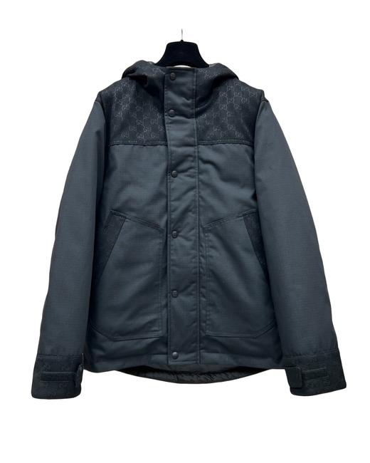 男款连帽夹绒夹克外套he012 商品图0