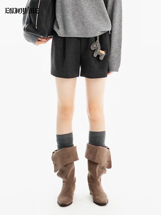 【门店同款】ENJOY冬季“游牧漫寻”小马挂件短裤 167695043 商品图0