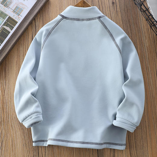 110-170膨体德绒保暖时尚拼接立领打底 马甲搭档 商品图5