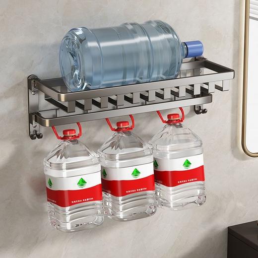 6135米诺斯加厚浴巾架60cm	枪灰 商品图4