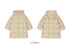 Jnby  25年冬款  中长款鹅绒服  1X0C10030 商品缩略图13