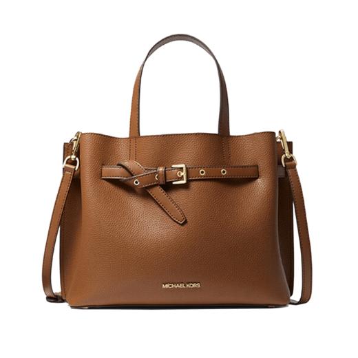 194900038383 迈克高仕MICHAEL KORS MK【品牌质保】Emilia 小号荔枝纹手提单肩斜挎包包 商品图0