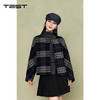 冬上新格纹英伦风撞色格纹双面呢2254126 商品缩略图0