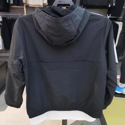 【L/XL/4XL断码】安踏2024秋款新品户外运动男梭织运动风衣连帽防风外套152447626【库存有限，如无货将做退款，介意慎拍!】 商品图3