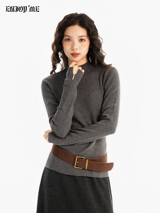 【门店同款】ENJOY冬季珍珠开叉袖口打底 167594904 商品图6