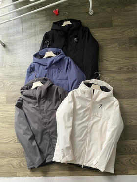 昂跑户外运动机能3D立裁秋冬男防水防风轻量化连帽棉服