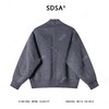 25-09SDSA秋冬新款痞帅男装简约时尚棒球领羊毛大衣羽绒服两件套百搭 商品缩略图5