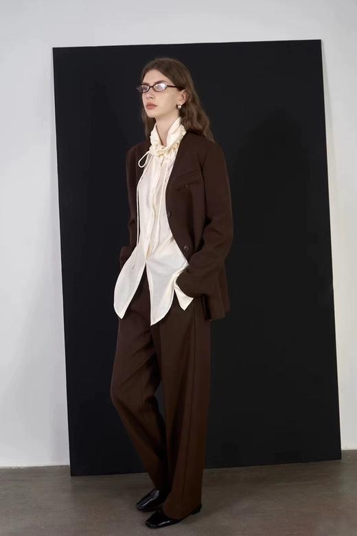 LNNNS 极简设计感咖色西装外套 20763 商品图6